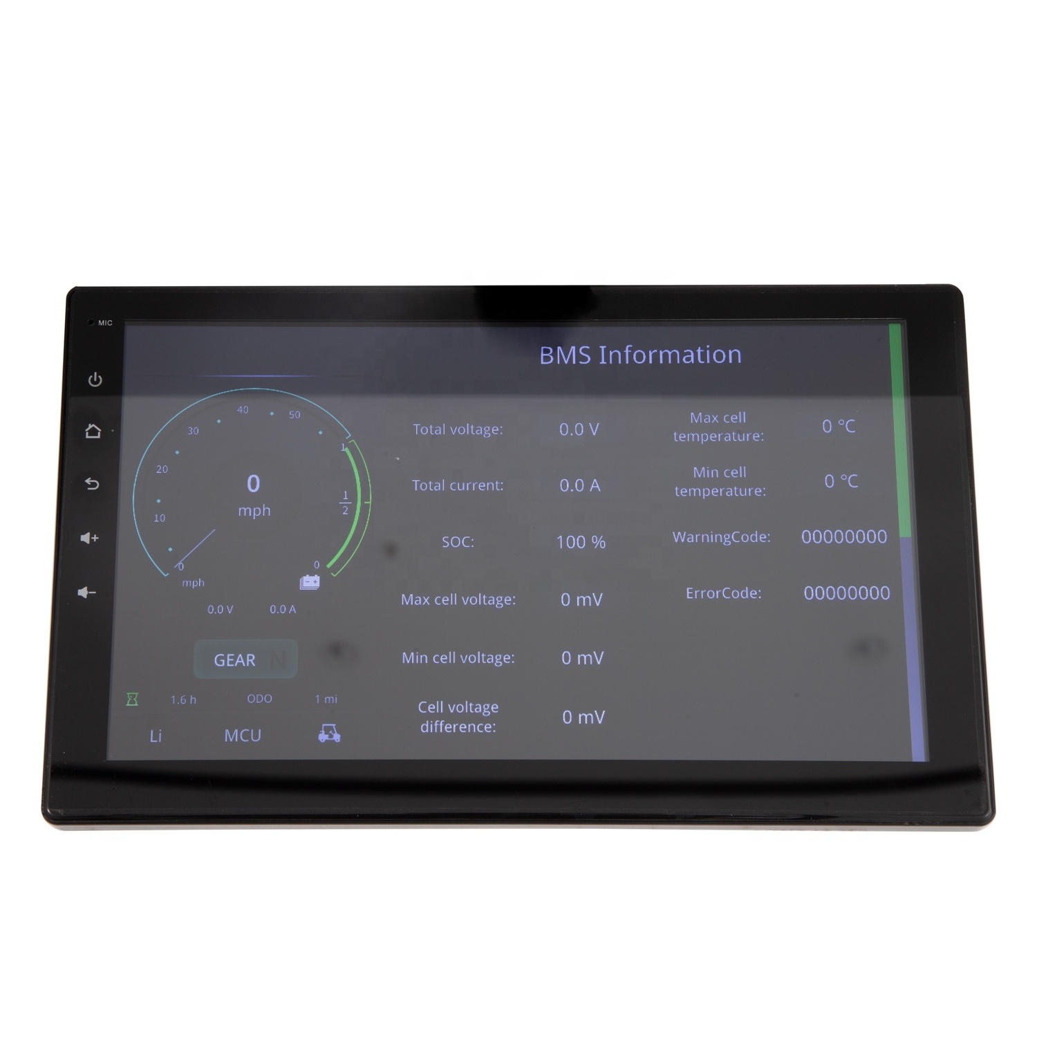 LT brand 10 inch 12 inch cluster meter touch screen with back up camera function car play