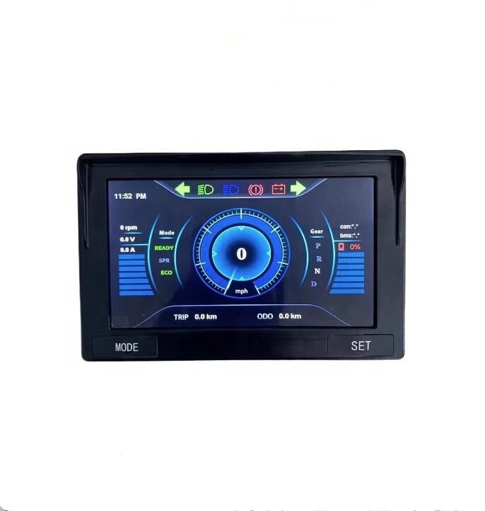 7inch lithium battery dashboard for electric car