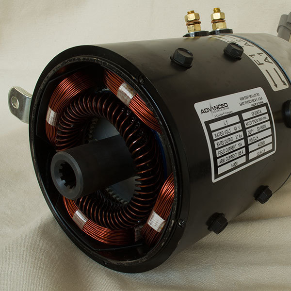 High Quality Curtis Brand  48V 3.7KW 2500rpm Electric DC  Motor XP-2067-S For Electric  Vehicle