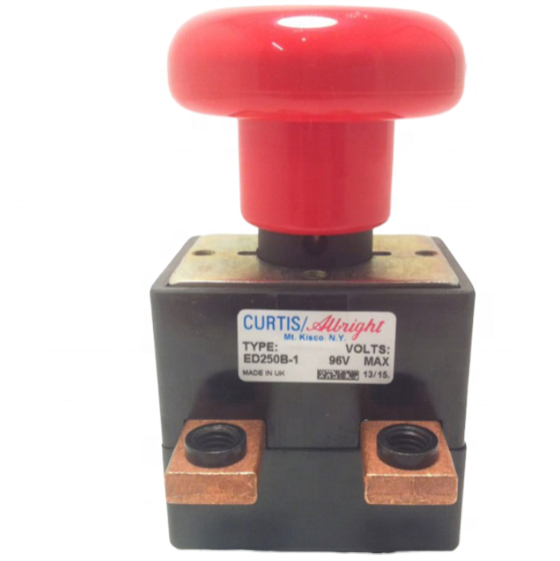 Albright Battery 96V 250A ED250B-1 Single Pole Stop Switch