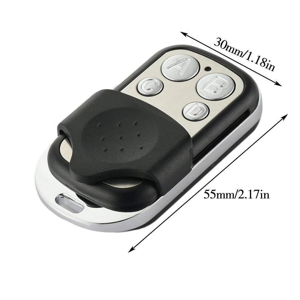 Universal Wireless Cloning 315Mhz Remote Control Key Chain Garage Electric Door Opener Remote Transmitter