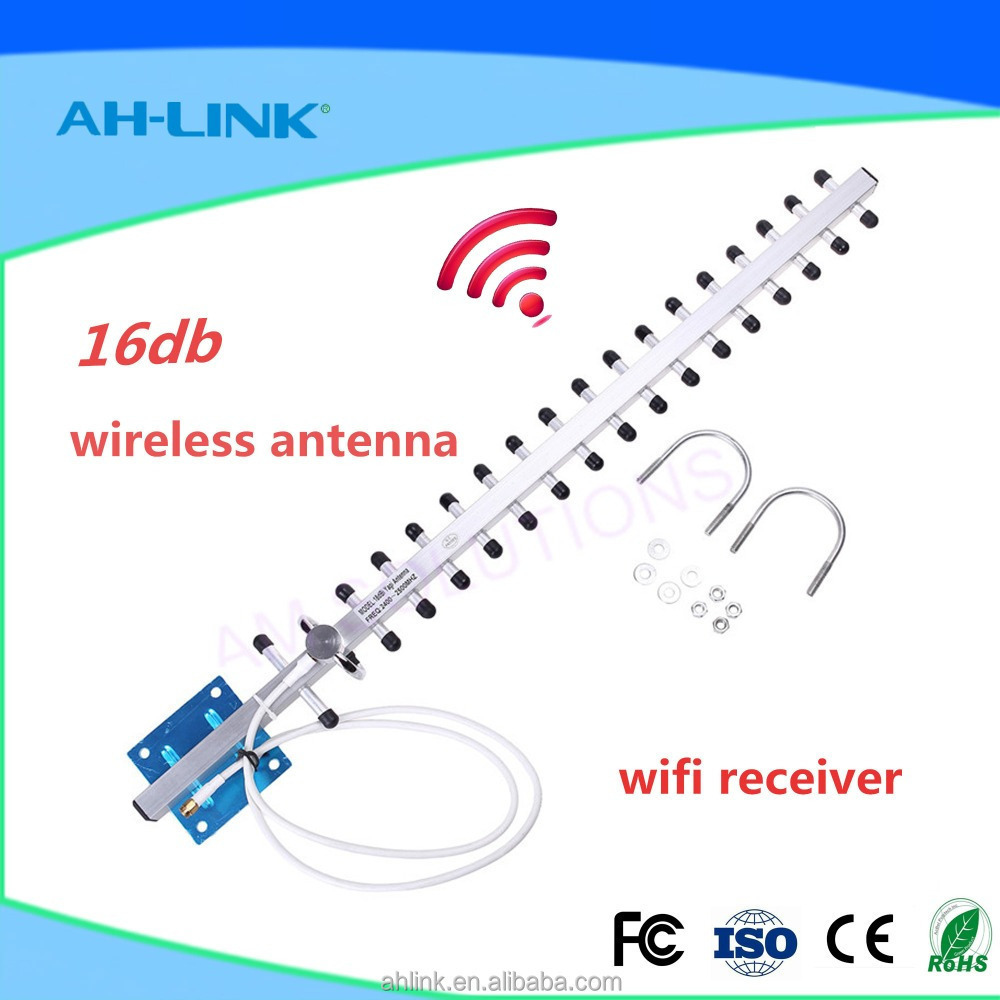 High quality 2.4ghz outdoor directional wifi yagi antenna 15 elements high gain 16db wifi antenna