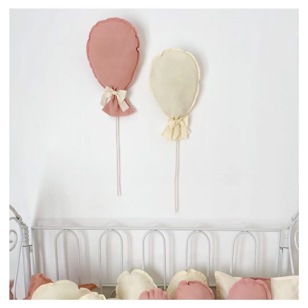 Balloon Wall Hanging Ornaments Cotton Cartoon Kids Pillow Nordic Style Room Hanging Decorations Baby Bedroom Decor Home Decor