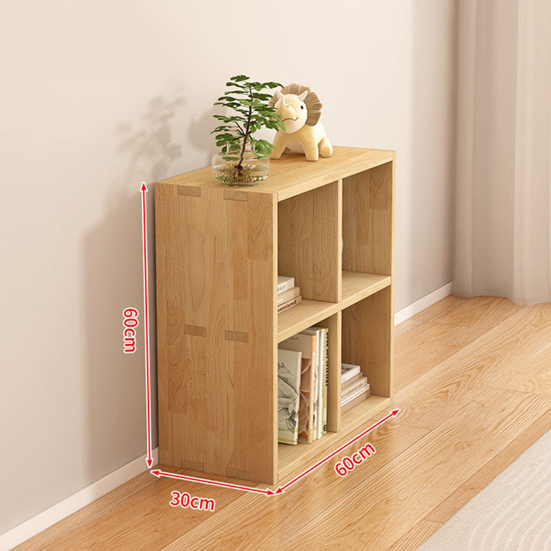 Wooden Floor Standing Bookshelf Kids Toys Storage Rack Living Room Wood Book Store Case Shelves Display Stand Rack