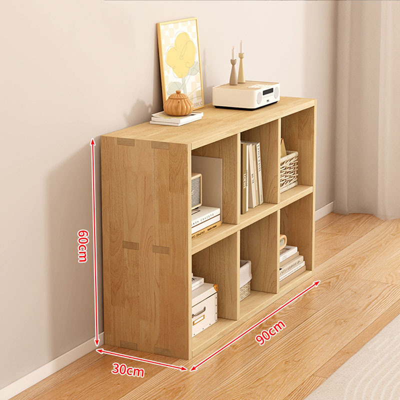 Wooden Floor Standing Bookshelf Kids Toys Storage Rack Living Room Wood Book Store Case Shelves Display Stand Rack