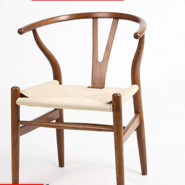 OWNSWING Hot Sale Rattan Dinning Solid Wood Modern Dining Chairs Wishbone Hans Wegner Chair