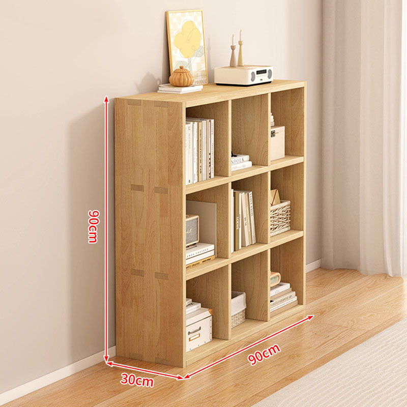 Wooden Floor Standing Bookshelf Kids Toys Storage Rack Living Room Wood Book Store Case Shelves Display Stand Rack