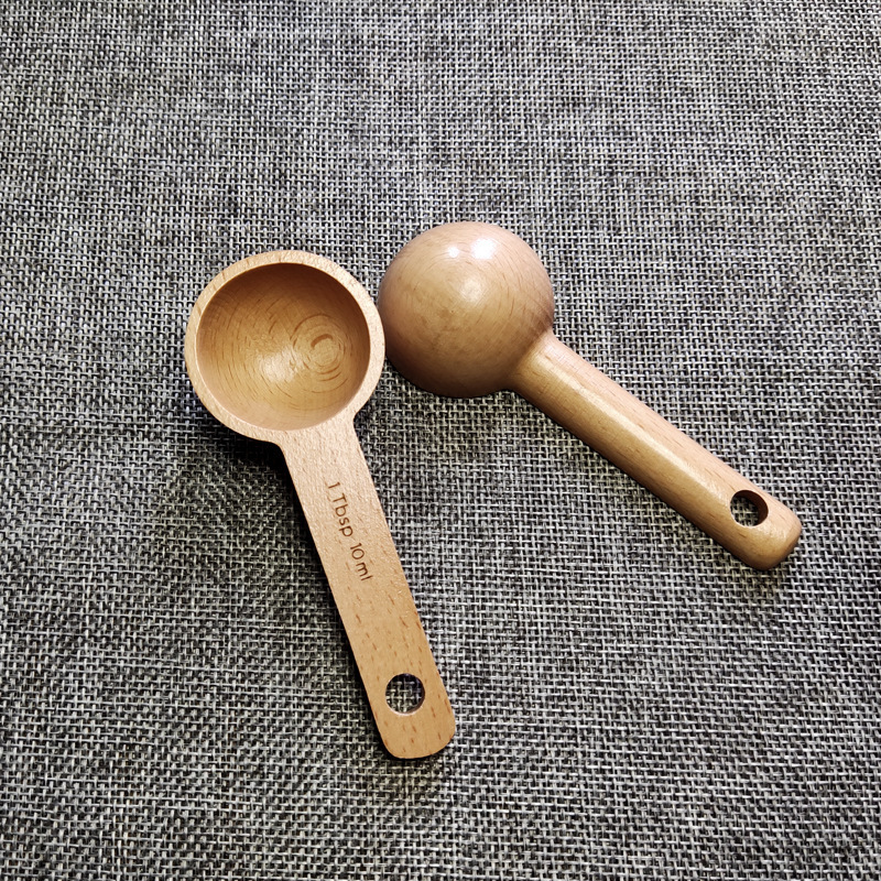 OWNSWING Eco Beech Wooden Measuring Coffee 8 Gram Spoon