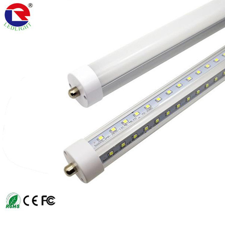 US market 4 FT 8FT super bright led tube v shape double led chips 96 inch T8 Led tube integrated tube light fixture