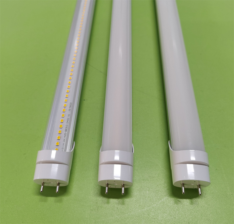 Canada standard led tubes 9w 12w 18w led light bulb 4ft 8ft t8 led tube flicker free ETL