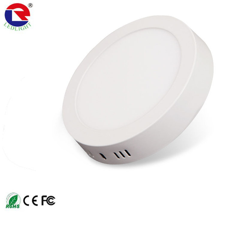 Indoor Commercial Office Round Shape Small Led Panel Lamp 6W 12W 18W 24W Ceiling Surface Mount LED Downlight