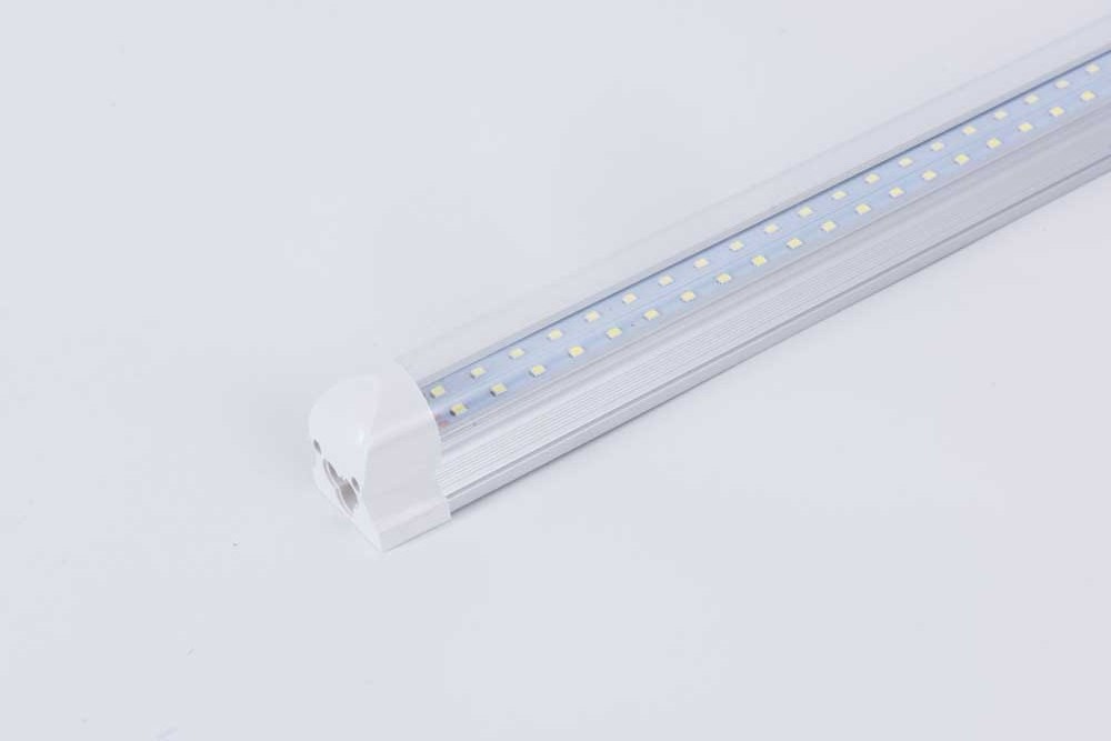 Indoor Lighting Aluminum 60w 80w 4ft 8ft Led Shop Lights 4 8 Foot T8 Integrated Led Tube Light Fixture