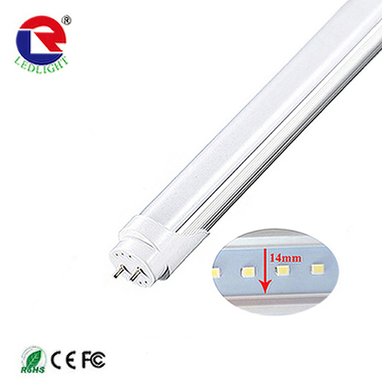 CE High brightness T8 1500mm 6500K 4000K 3000K Housing led plastic lamp tube light fixture for indoor shop office