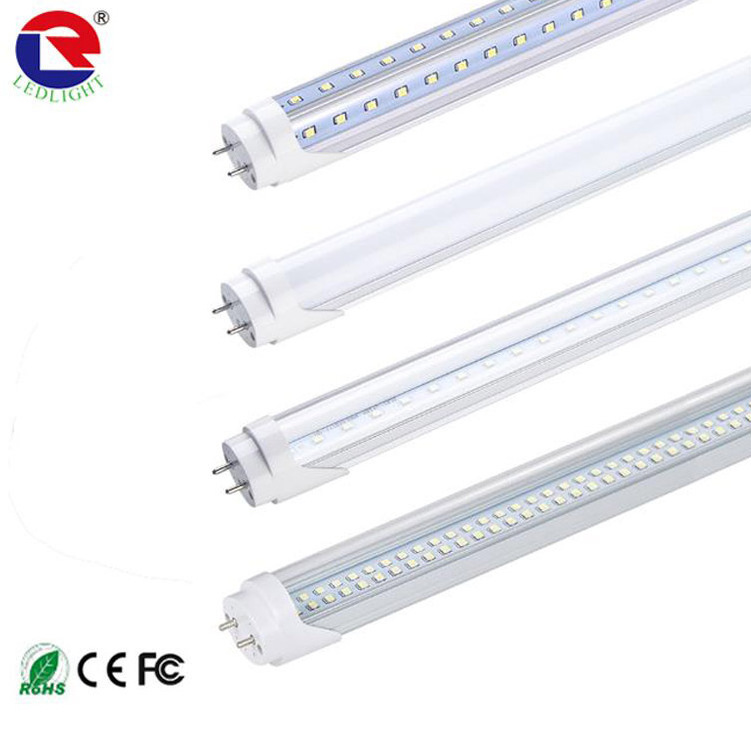 Lighting 4FT T8 LED Light Tube 18W 40W Fluorescent Replacement 2000 Lumens 6000K Cool White LED Bulbs with Frosted Cover