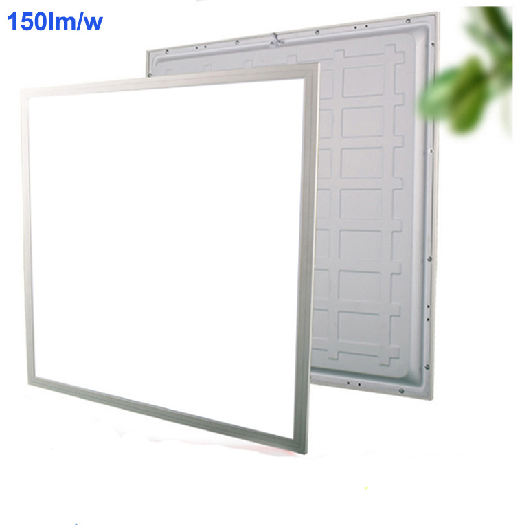 aluminum high lumen square backlit panel 595*595 28w 30w led panel ceiling light flicker free