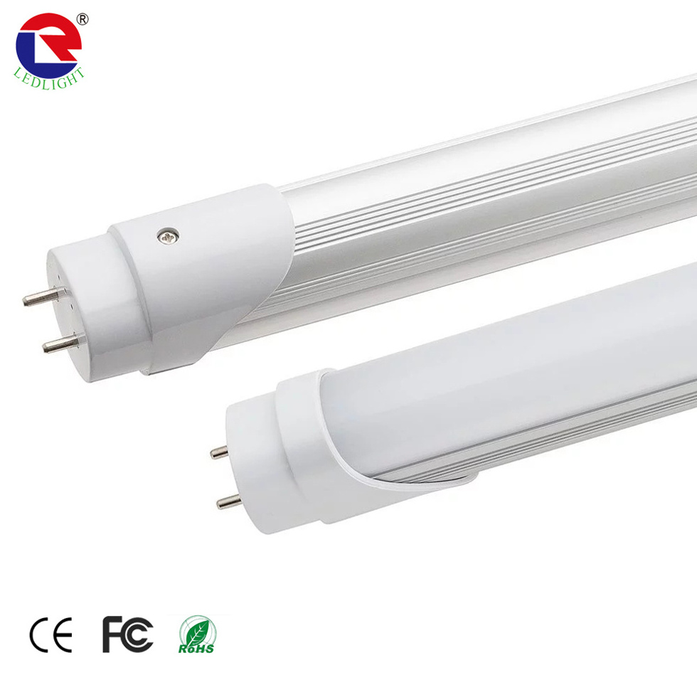 Lighting 4FT T8 LED Light Tube 18W 40W Fluorescent Replacement 2000 Lumens 6000K Cool White LED Bulbs with Frosted Cover