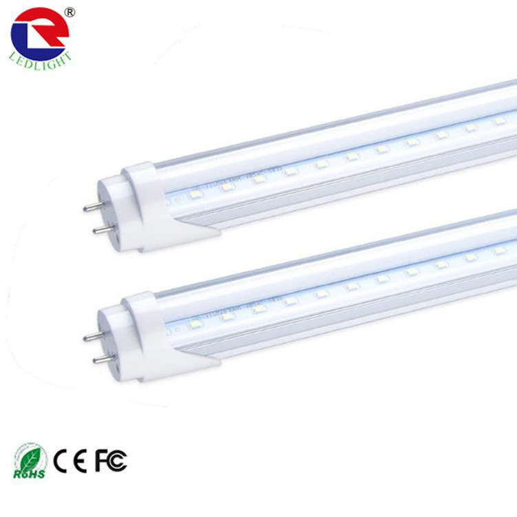 CE 2FT 4FT LED Tube T5 Fluorescent Clear Cover 6000K Daylight T8 LED Tube Light