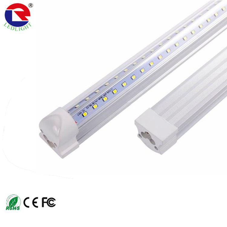 G13 TWO PINS v-shape led tube wide beam angle 4ft 1200mm v shape cooler t8 led tube