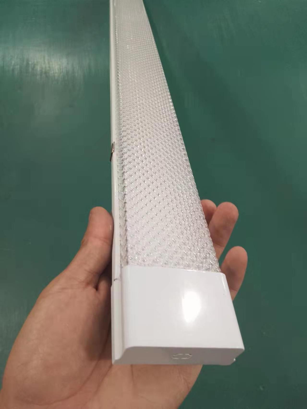 Prismatic diffuser led linear light 600mm 1200mm 54w led square batten light fixture