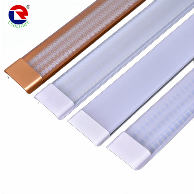 Led Linear Batten Light Fixture Ceiling 48 Inch Light Ceiling Mounted Linear Lamp   Around Fixtures LED Batten Light