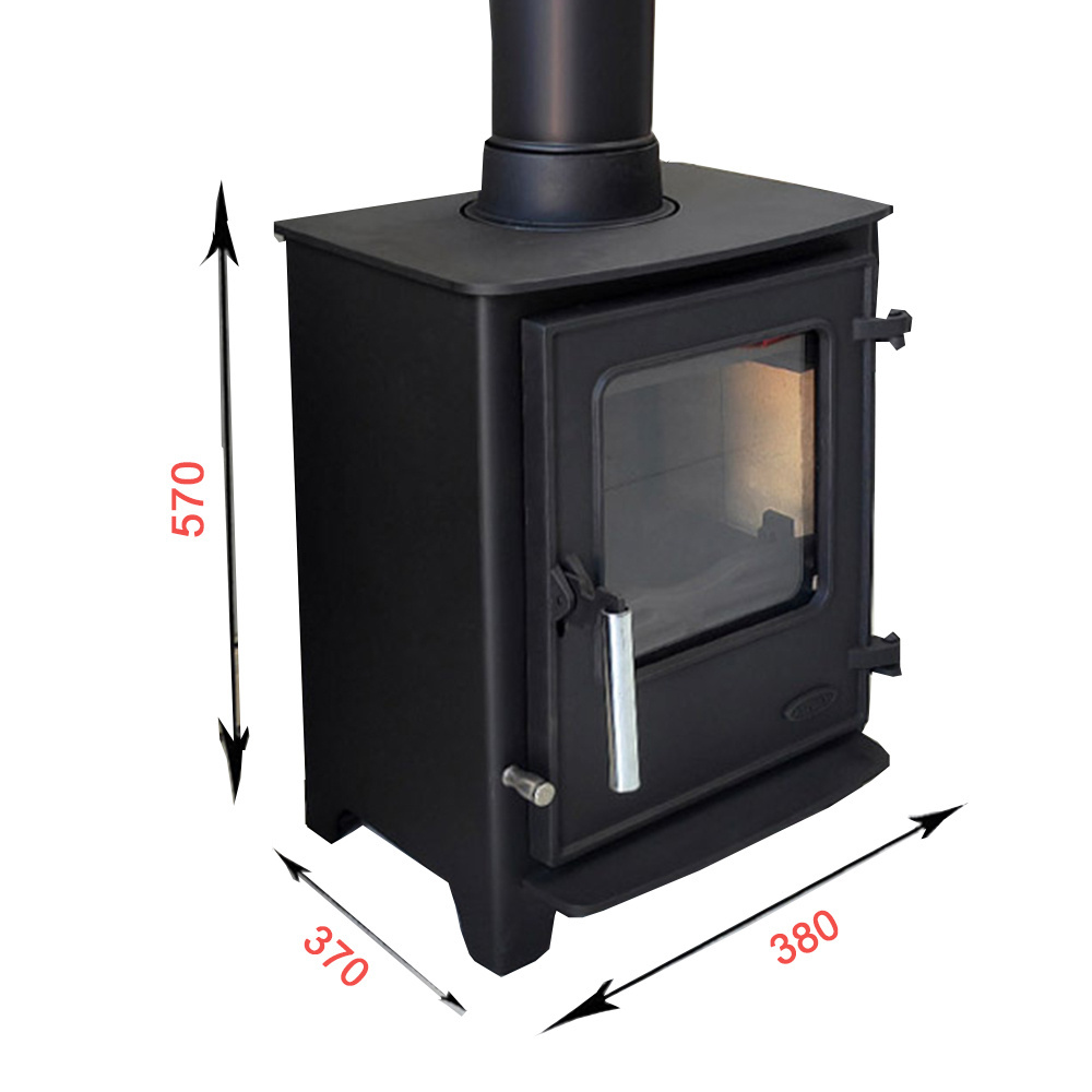 Cast Iron High temperature resistant painting wood burning real fire stoves