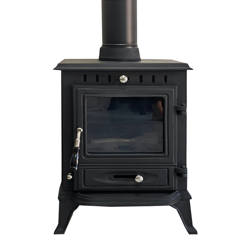 Wholesale germany mini rectangle cast iron indoor heating fire place home wood burning stove