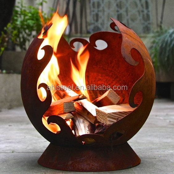 new cast iron outdoor fireplace wood burning fire pits