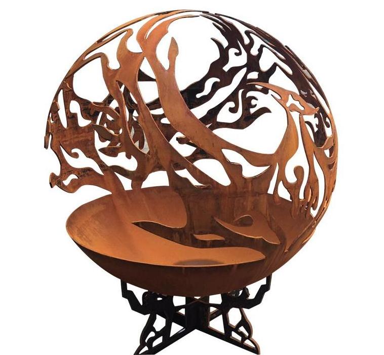 new cast iron outdoor fireplace wood burning fire pits