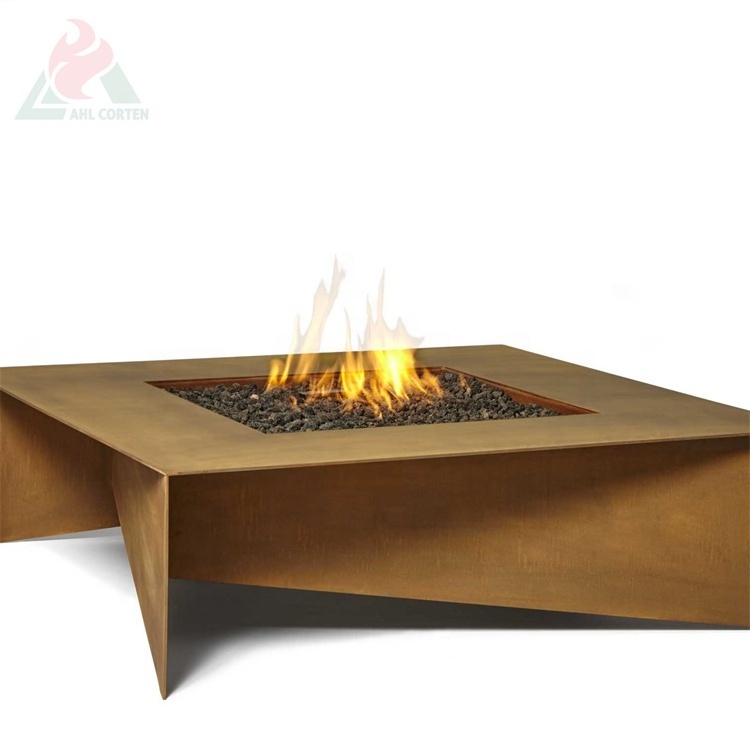 The gas fire place outdoor garden fire pit table gas fireplace fire pit