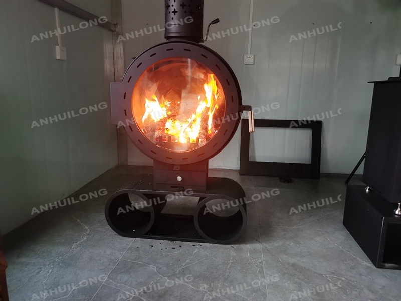 Household used suspended modern fireplace  living room  hanging heating stove  indoor Modern steel fireplace