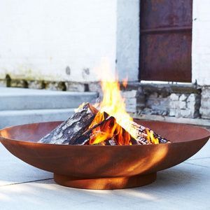 hot sell popular outdoor table top gas firepit cheap steel bowl fire pit, rustic fire pit bowl