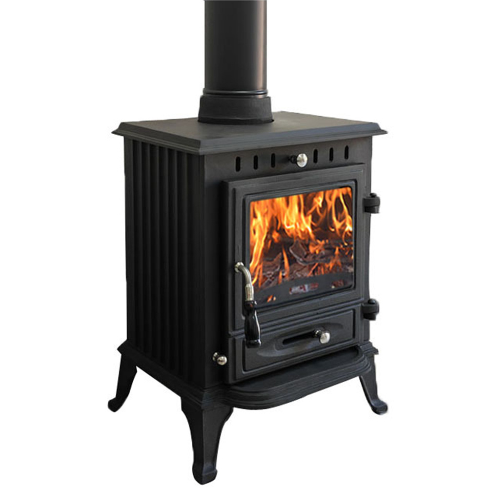 Wholesale germany mini rectangle cast iron indoor heating fire place home wood burning stove