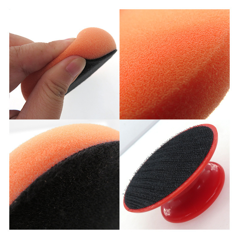 New custom 4inch High Quality Foam Car Polishing Pad Sponge Auto Buff Waxing Buffing Pad