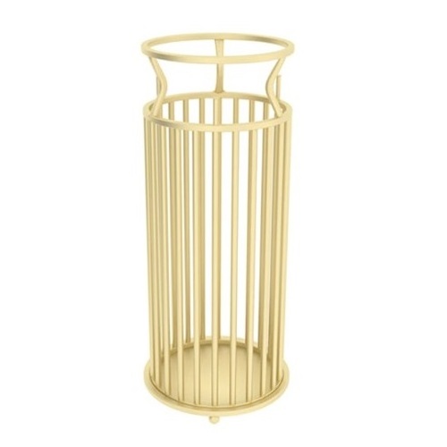 Gold Wrought Iron Umbrella Stand Free Standing umbrella holder for entryway Customized Logo Printed admirable Umbrella Stand