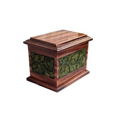 Best quality Wooden Cat Dog Pet Memorial Photo Urn For Dogs Ashes wholesale pet urns Rectangular Shape cat keepsake urns