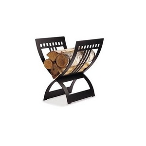 Outdoor Log Rack Holder Fireplace Folding Stacker Patio Deck Metal Kindling Logs Storage Stand Steel Tubular Wood Pile Racks