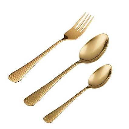 Restaurant Wedding Party Silverware Cutlery Set Spoon Fork Stainless Steel Sets Indoor Dinnerware  Cutlery Set