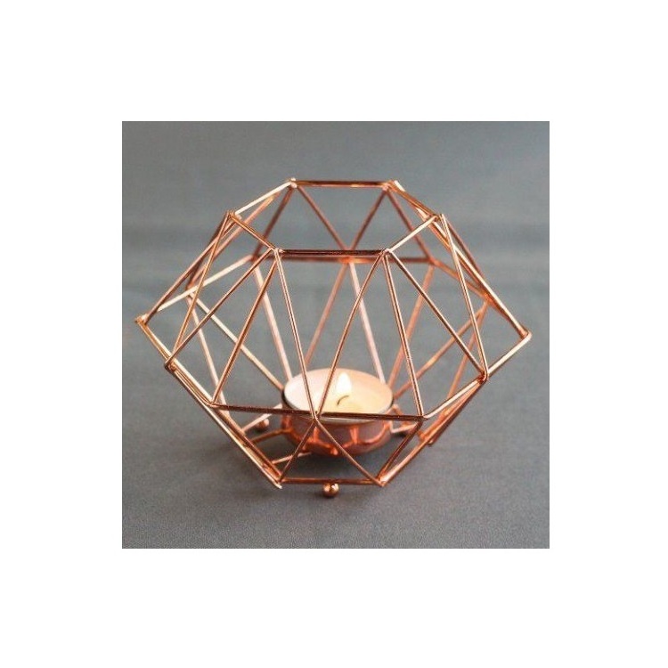 Iron made Star Shape Home Decorative Candle lantern with pink blue glass fitted Moroccan Hanging Lantern