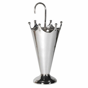 Hand Made Metal Silver Color Decoration Fancy New Design Luxury Wholesale Best Quality Modern Umbrella Stand