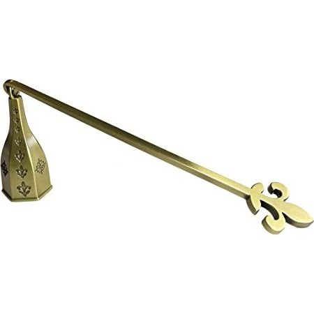 Silver plated Metal Candle snuffers with Long Handle for Putting Out Candles Extinguish Nest Flame Scented decor