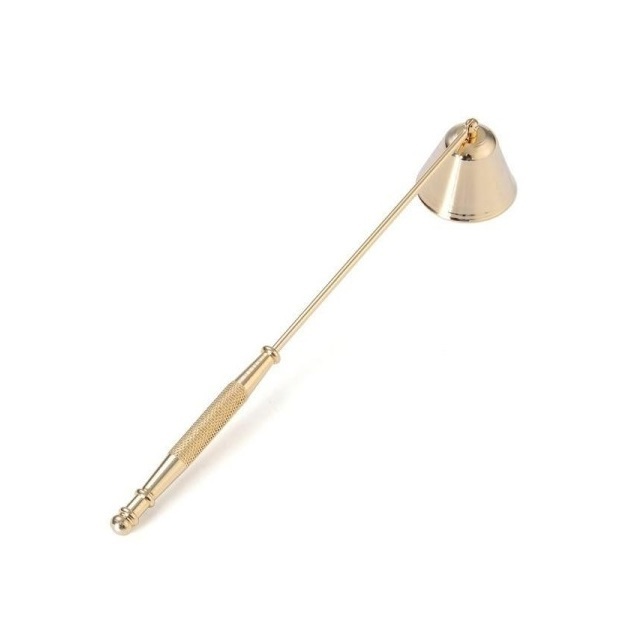 New Style Metal Candle Snuffer Long Stick Candle Dipper Snuffer Solid Brass Metal Best Quality Candle Stick Snuffer