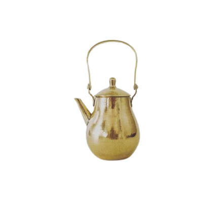 Wholesale Brass Tea Pot unique modern classic vintage Brass Silver  Plated handmade  Tea Pot With Melamine handle