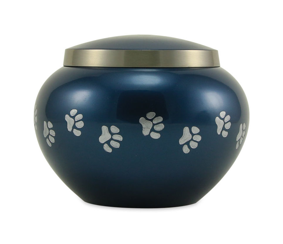 Handmade wholesale classic unique elegant Dog Paws Printed stylish fancy vintage customized logo print modern Keepsake Urns