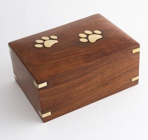 Handmade wholesale classic unique elegant Dog Paws Printed stylish fancy vintage customized logo print modern Keepsake Urns