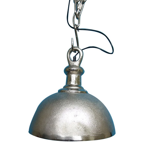 Kitchen Silver Pendant Light Vintage Industrial Hanging Farmhouse Adjustable Metal Chandelier Pendant Light