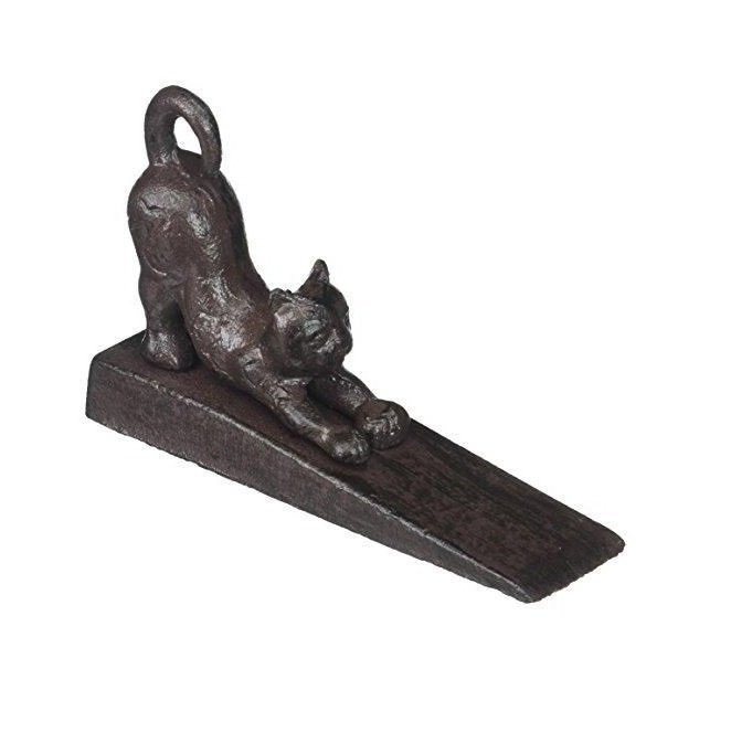 Brass Antique Rat Door stopper Best High Quality Animal Shape new antique metal door stopper door hardware