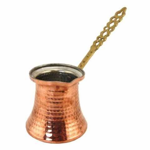 Metal Turkish Coffee Tea maker Pots Pure Brass Arabic Greek Gift Items Set in Handicraft Turkish Coffee Pot Stovetop Engraved