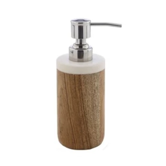 Metal Rose gold stainless steel hand soap dispenser foaming soap bottle with pump toilet paper holder