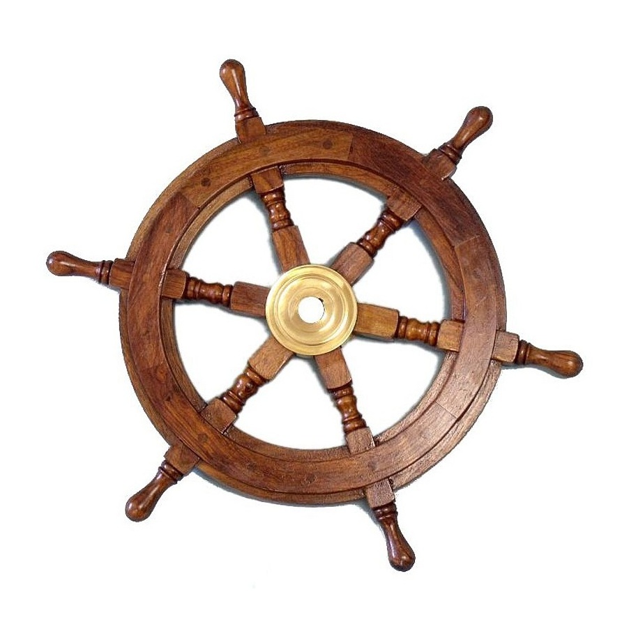 Wholesale  nautical marine wheels Stylish elegant Modern Personalized designer Vintage wooden Handmade customized logo print