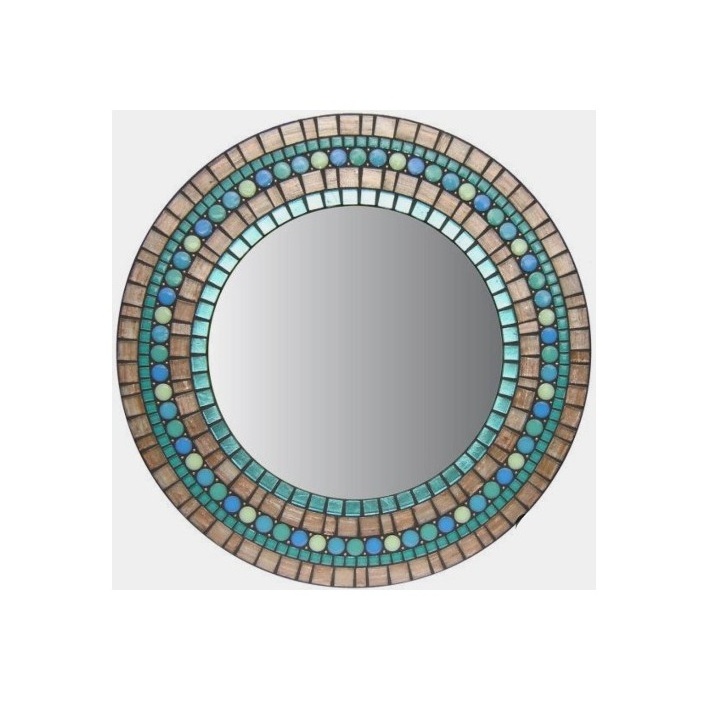 Classic Top Trending Luxury Creative Rope Look Round Border Wall Mirror Unique customize Decor Wall Mirror Frame for living room